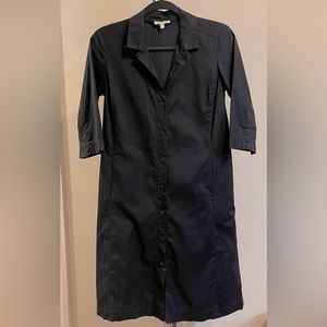Eileen Fisher Button Down A Line Dress